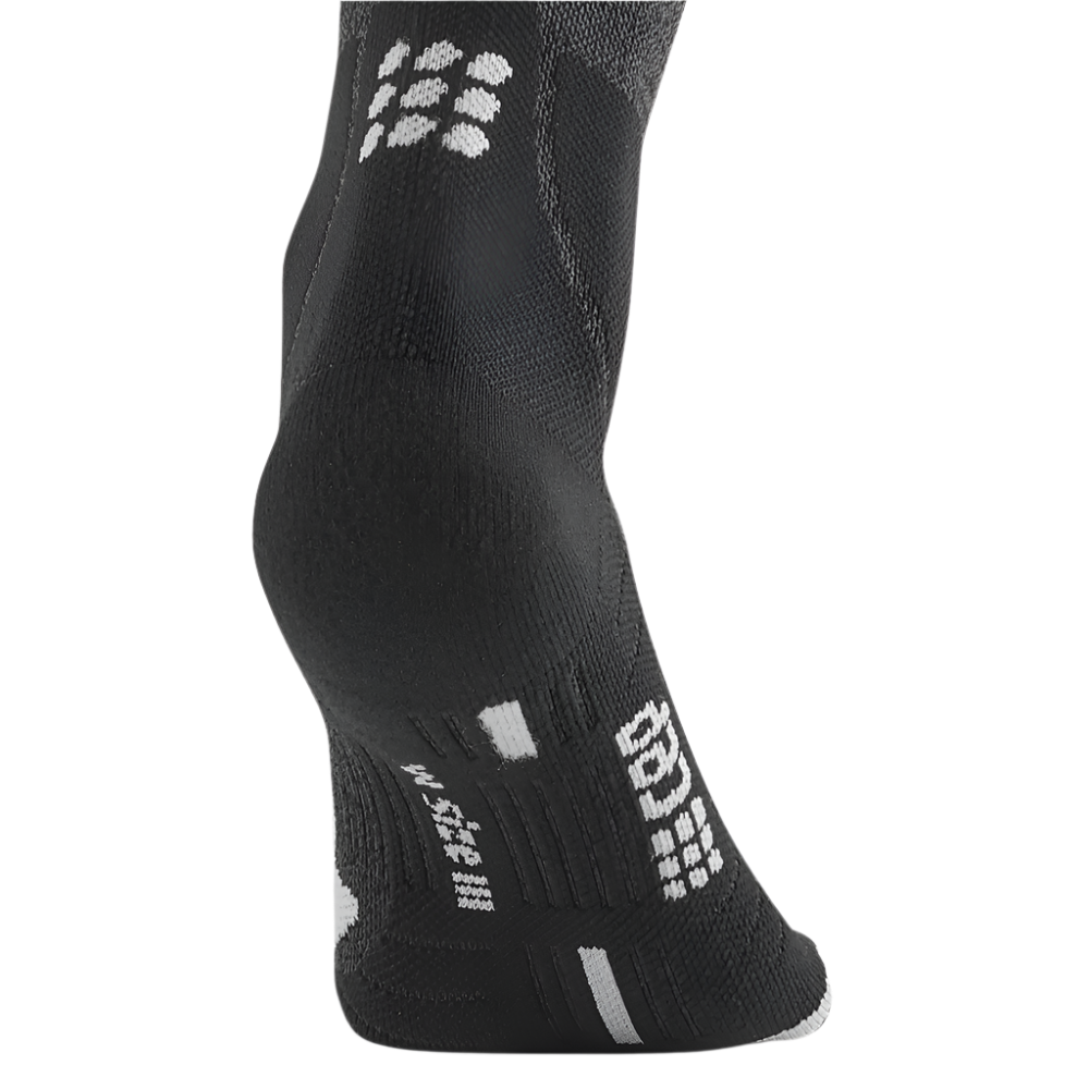 Hiking Merino Tall Compression Socks, Men, Stonegrey/Grey, Foot Detail