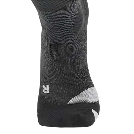 Hiking Merino Tall Compression Socks, Men, Stonegrey/Grey, Front Detail