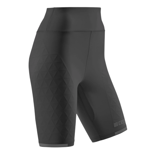 The Run Support Shorts, Women, Black, Front View