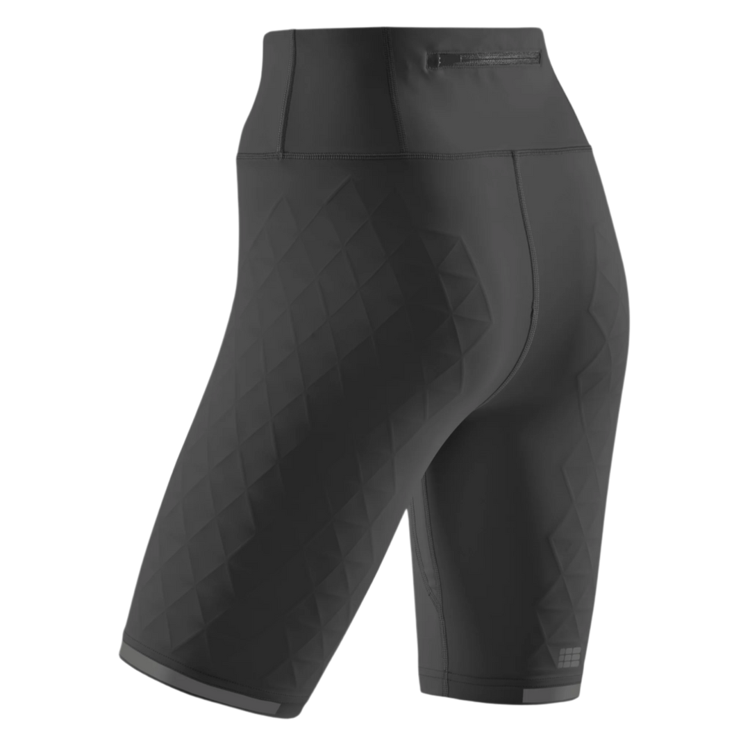 The Run Support Shorts, Women, Black, Back View