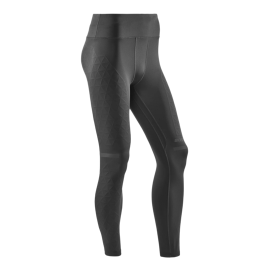 The Run Support Tights, Men, Black, Front View