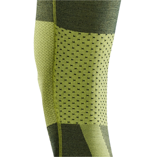 Ski Touring 3/4 Base Tights, Men, Green - Back Detail