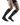 Ski Ultralight Tall Compression Socks, Men, Black/Dark Grey, Front View Model