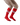 Ski Ultralight Tall Compression Socks, Men, Red/White, Front View Model