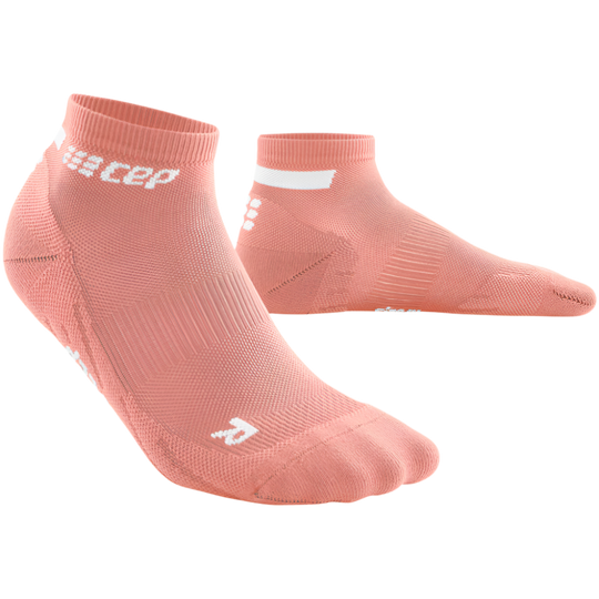 The Run Low Cut Socks 4.0, Women, Rose, Front View