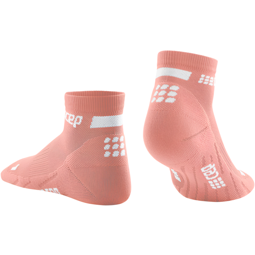 The Run Low Cut Socks 4.0, Women, Rose, Back View