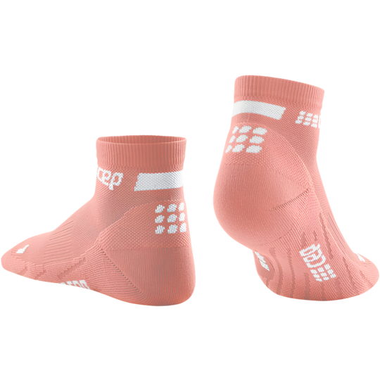 The Run Low Cut Socks 4.0, Women, Rose, Back View