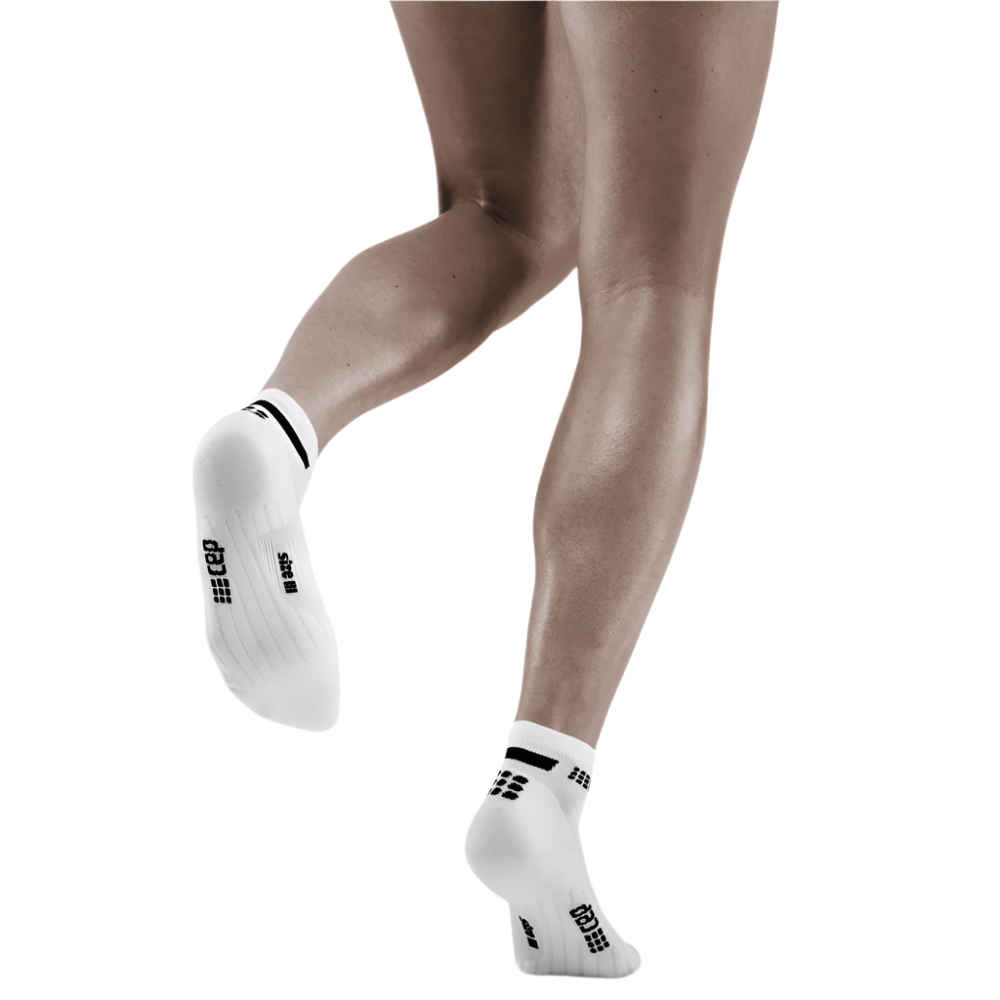 The Run Low Cut Socks 4.0, Women, White, Back View Model