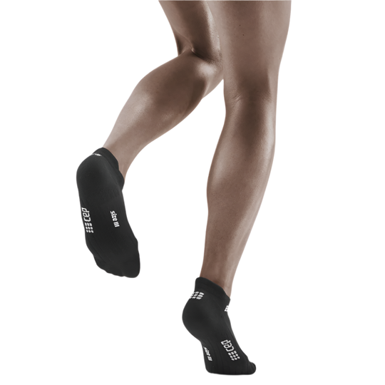 The Run No Show Socks 4.0, Women, Black, Back View Model