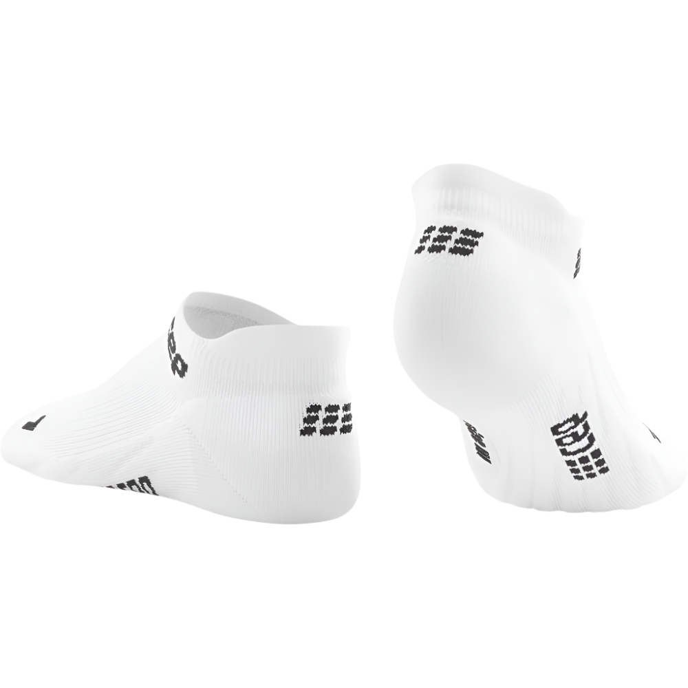 The Run No Show Socks 4.0, Men, White, Back View