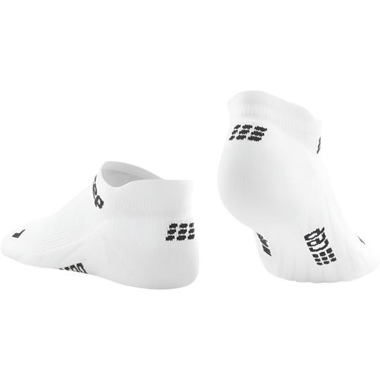 The Run No Show Socks 4.0, Men, White, Back View