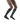 Ski Ultralight Tall Compression Socks, Women, Black/Dark Grey, Front View Model