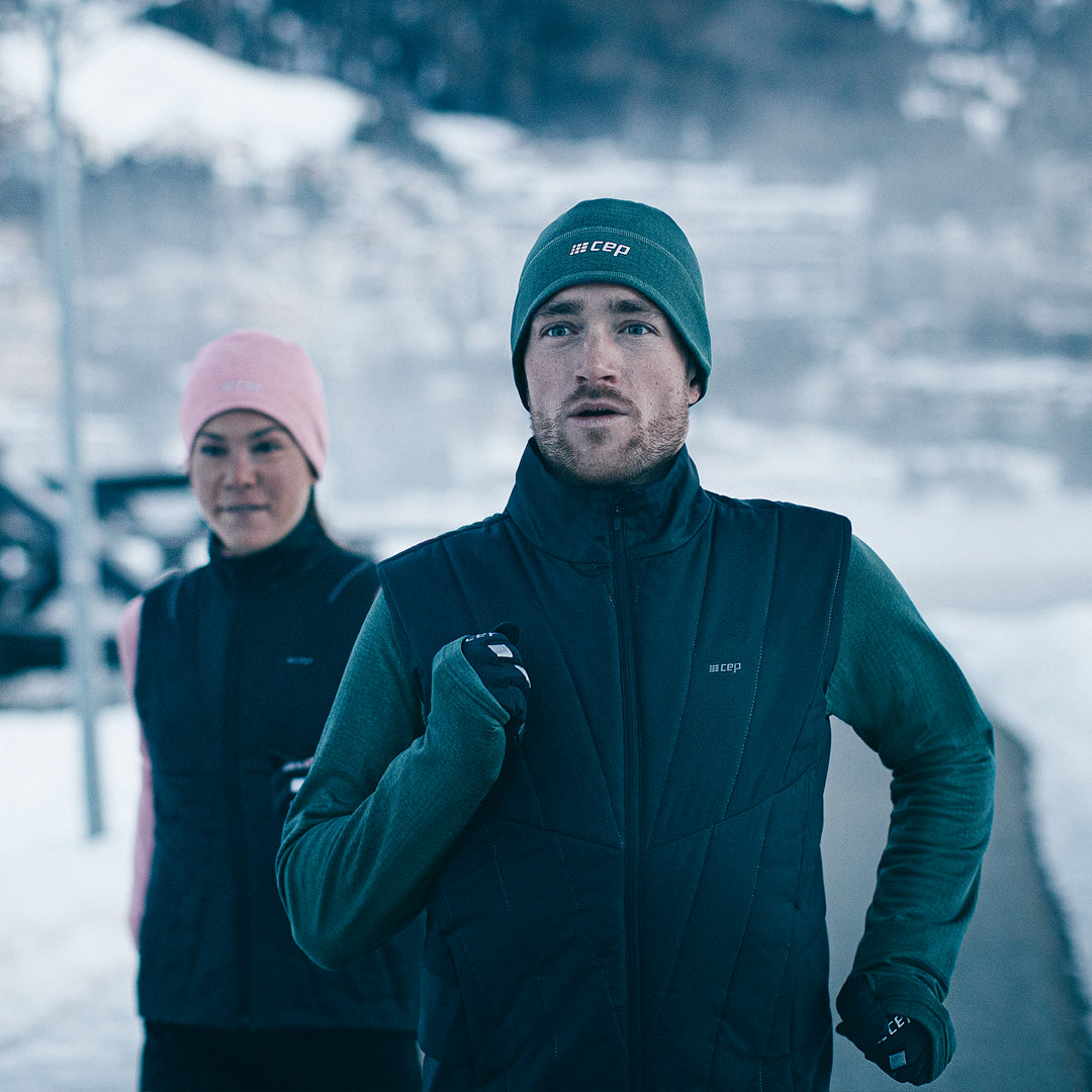Winter Run Vest, Men, Black, Lifestyle 2