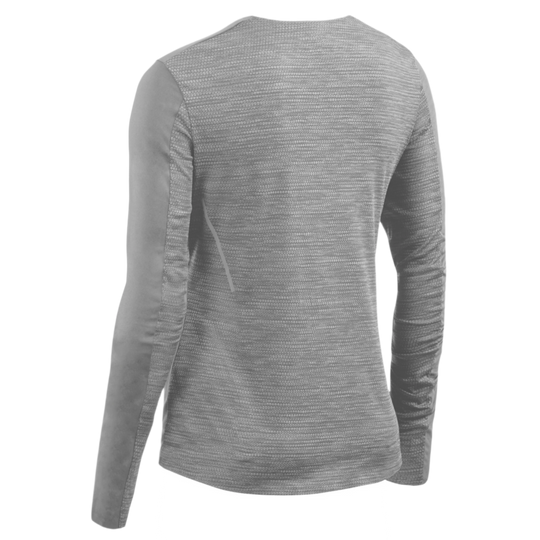 Run Long Sleeve Shirt, Women, Grey