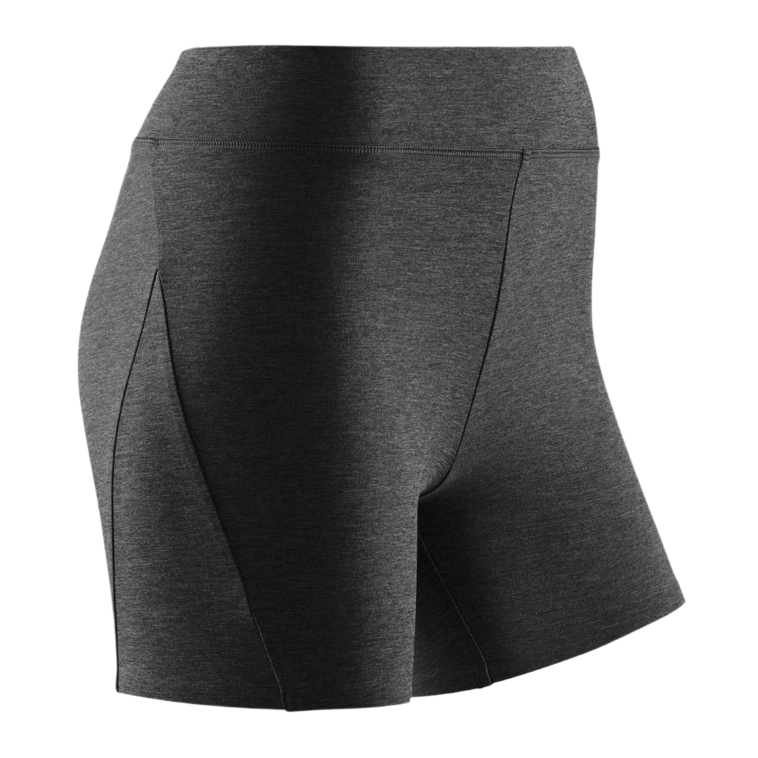 Training Active Shorts, Women, Black, Front View