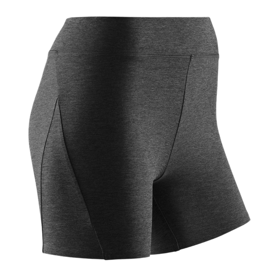 Training Active Shorts, Women, Black, Front View