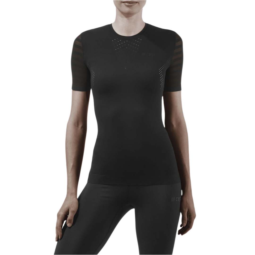 Ultralight Short Sleeve Shirt, Women, Black