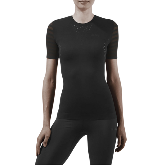 Ultralight Short Sleeve Shirt, Women, Black