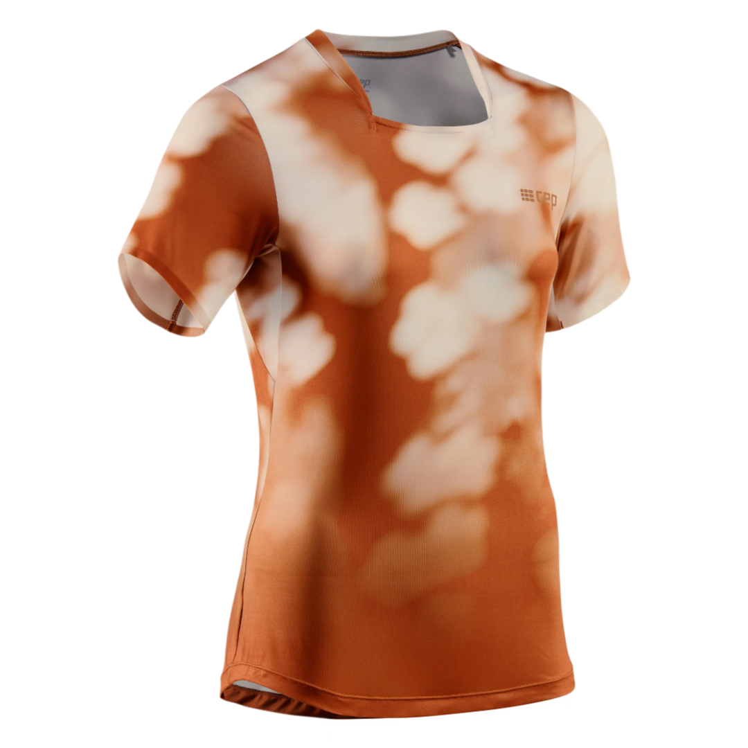 Bloom Short Sleeve Shirt, Women, Ginger Bloom, Front View