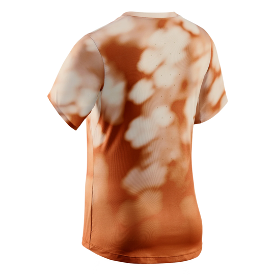 Bloom Short Sleeve Shirt, Women, Ginger Bloom, Back View