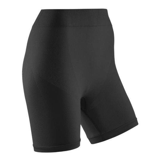 Cold Weather Base Shorts, Women, Black, Front View