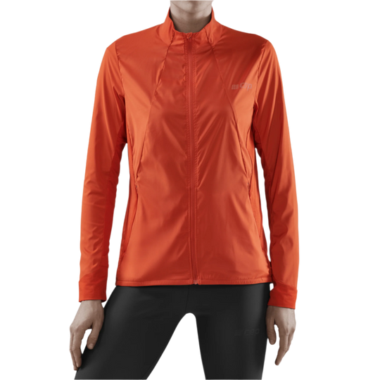 Cold Weather Windbreaker, Women, Dark Orange