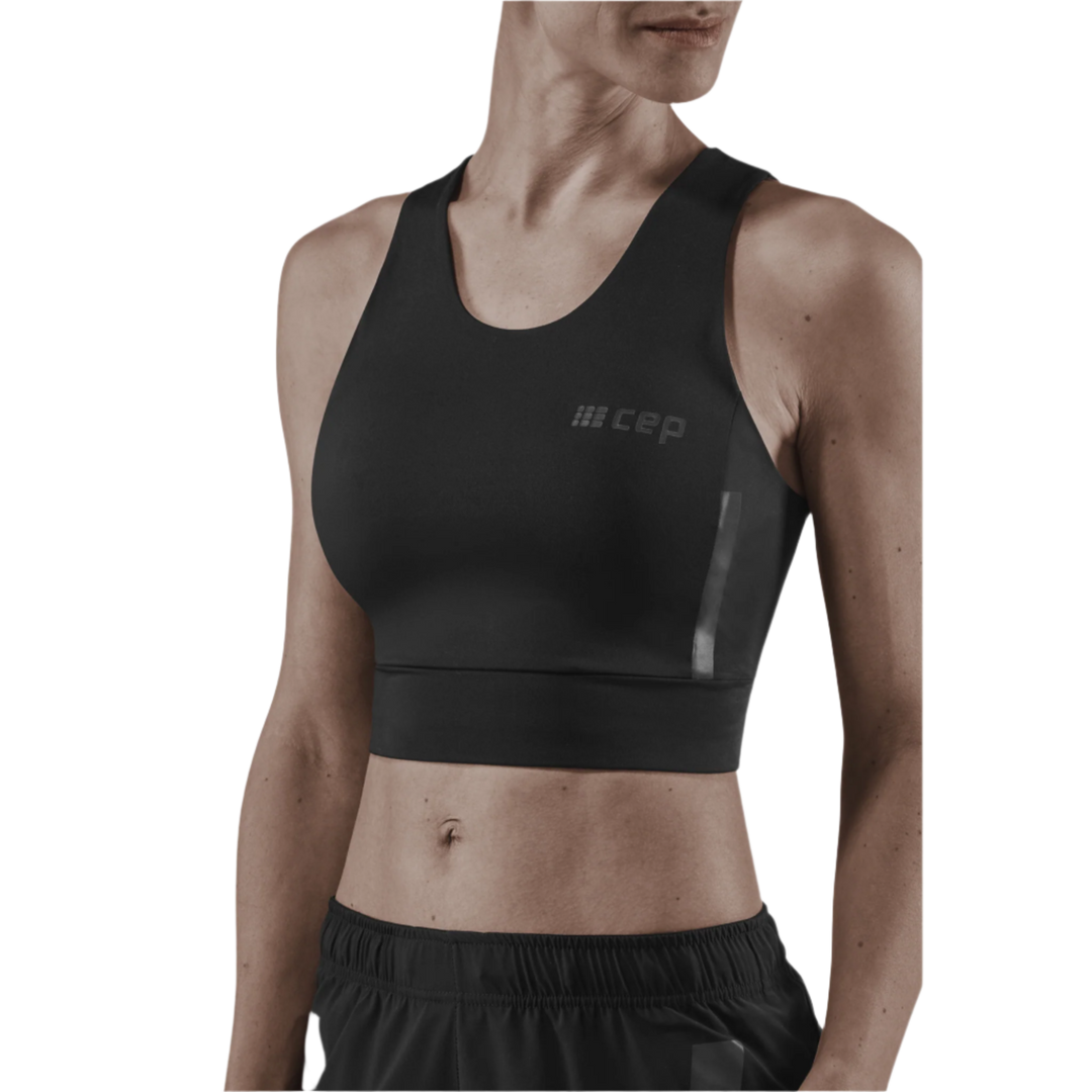 Training Crop Top, Women, Black