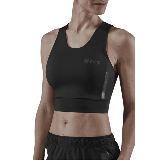 Training Crop Top, Women, Black