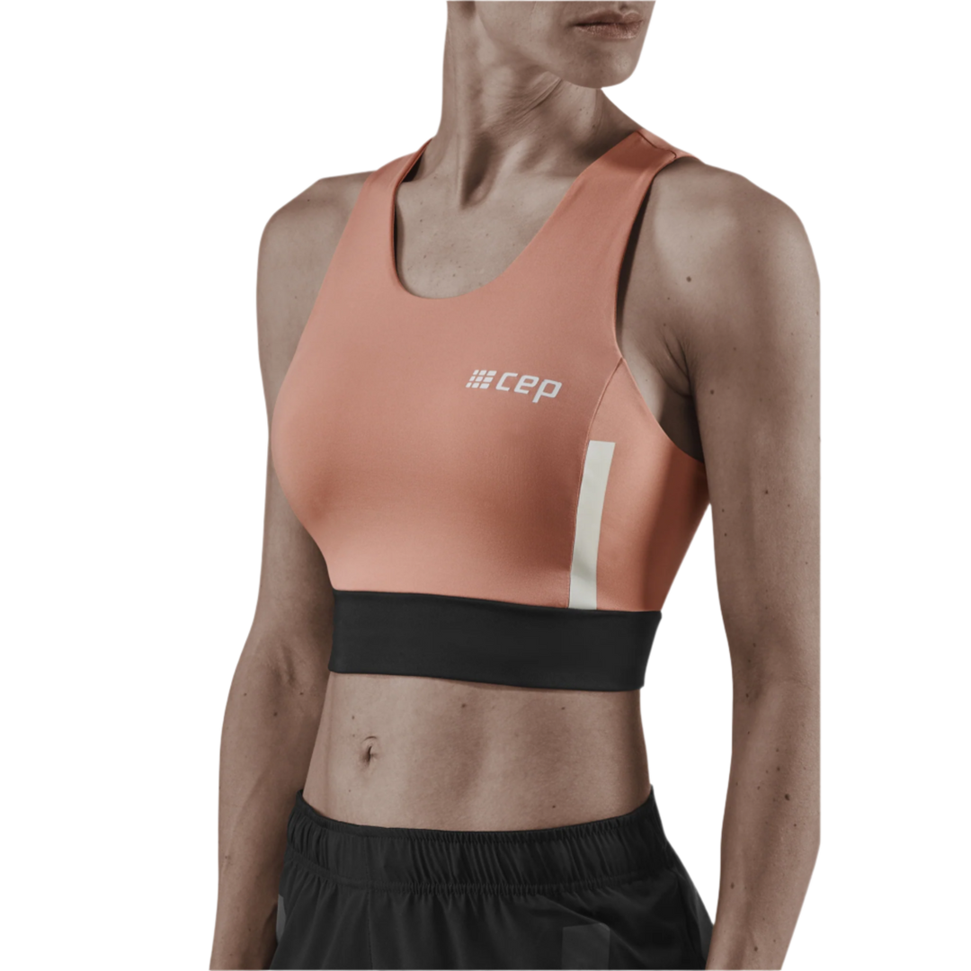 Training Crop Top, Women, Rose