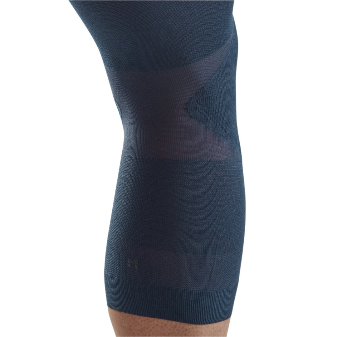 Light Support Knee Sleeve, Blue-Light, Back Detail View