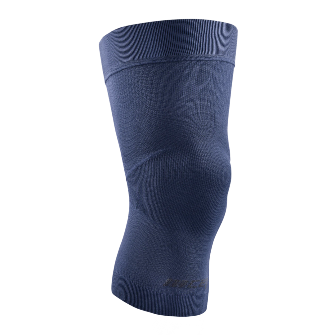 Light Support Knee Sleeve, Blue-Light, Front View