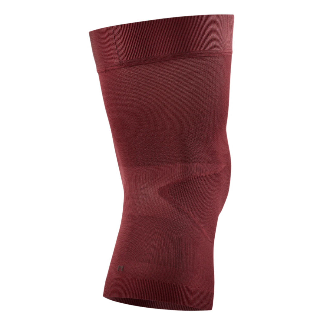 Light Support Knee Sleeve, Red-Light, Back View