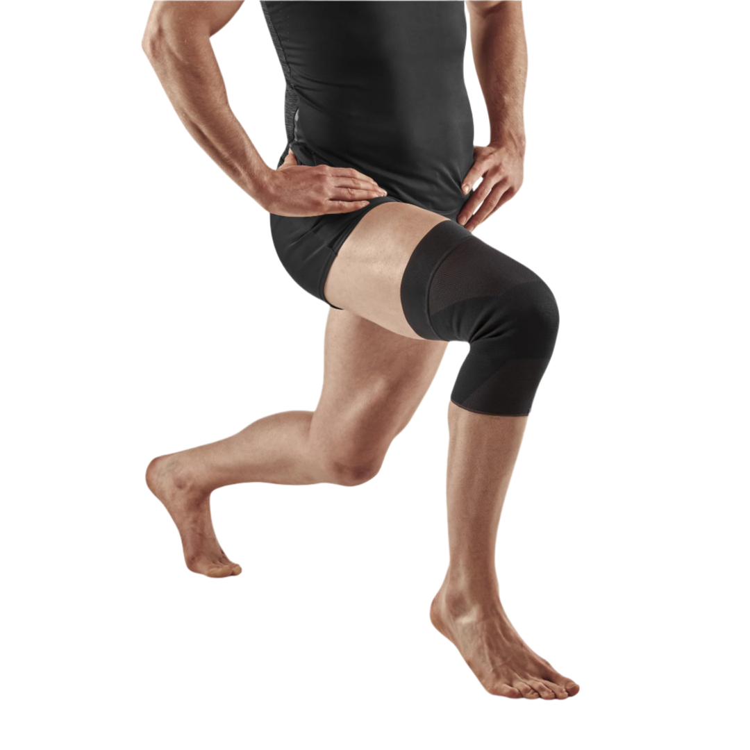 Mid Support Knee Sleeve, Black-Mid