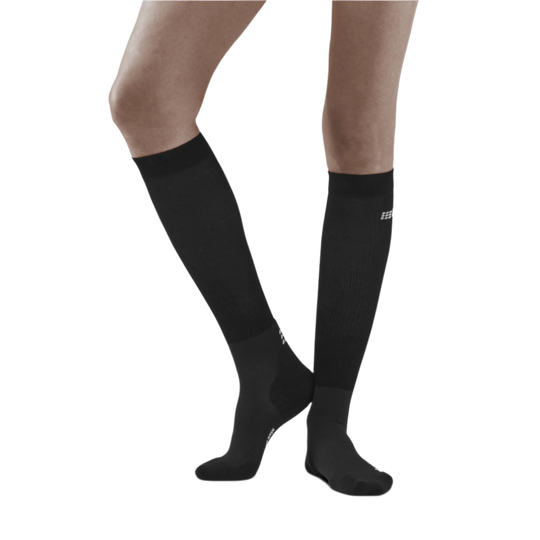 Infrared Recovery Compression Socks, Women, Black/Black