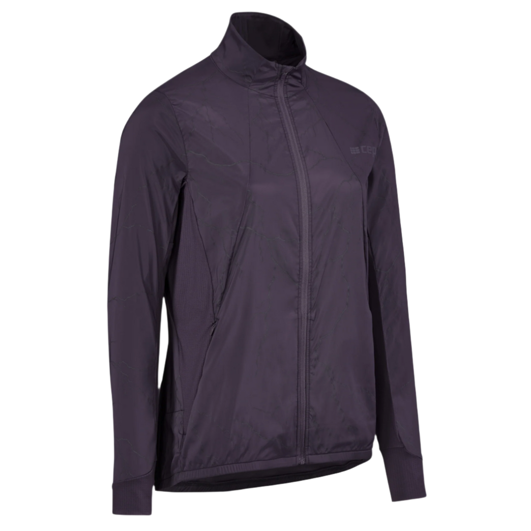 Reflective Windbreaker, Women, Purple, Front View