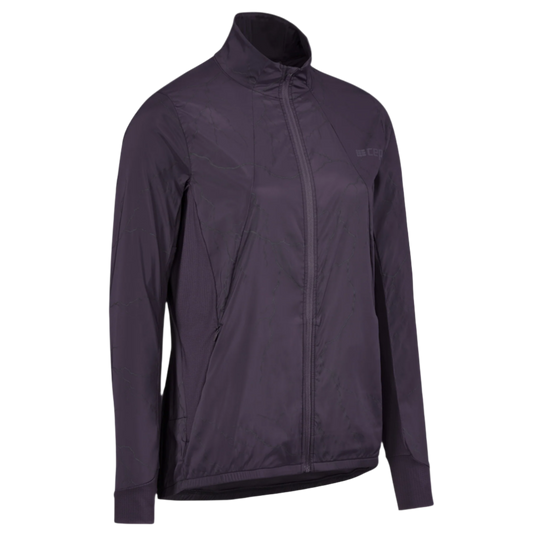 Reflective Windbreaker, Women, Purple, Front View