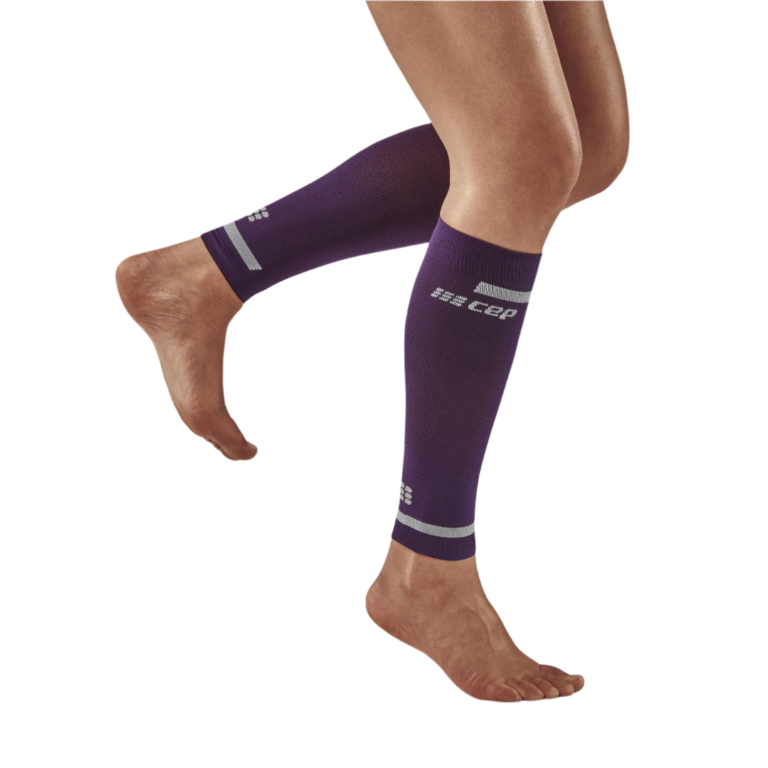 The Run Compression Calf Sleeves 4.0, Women, Violet