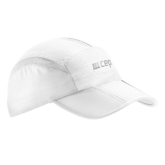 Run Cap, White