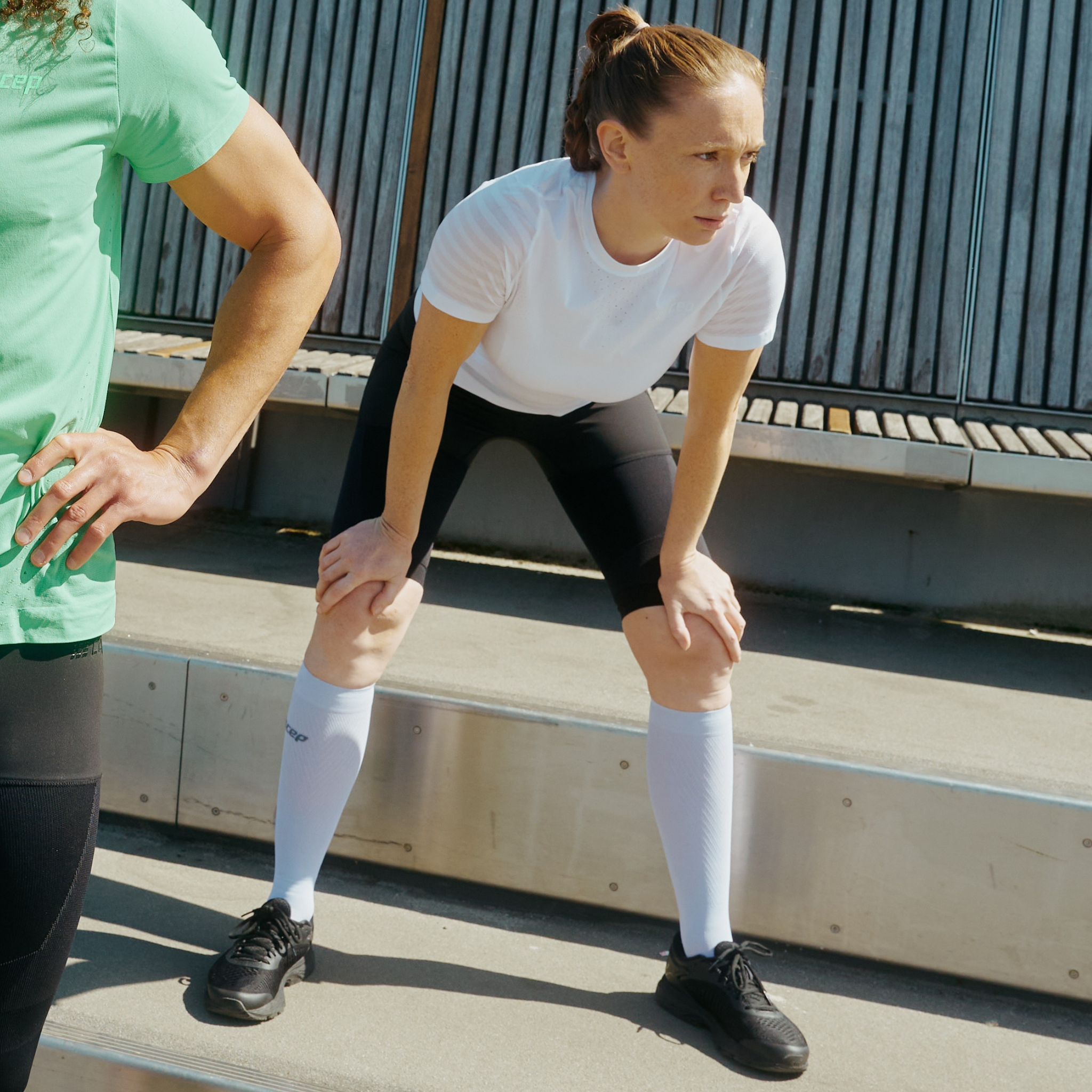 Compression Run Shorts for Women CEP Activating Sportswear