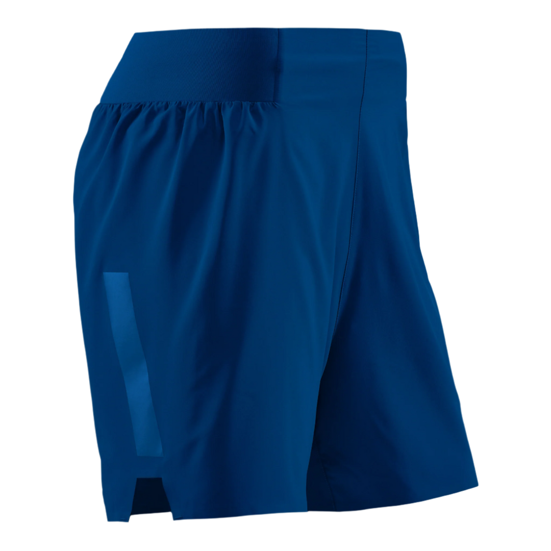 Run Loose Fit Shorts, Men, Blue, Front View