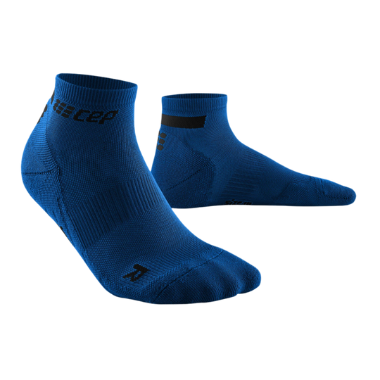 The Run Low Cut Socks 4.0, Men, Blue, Front View