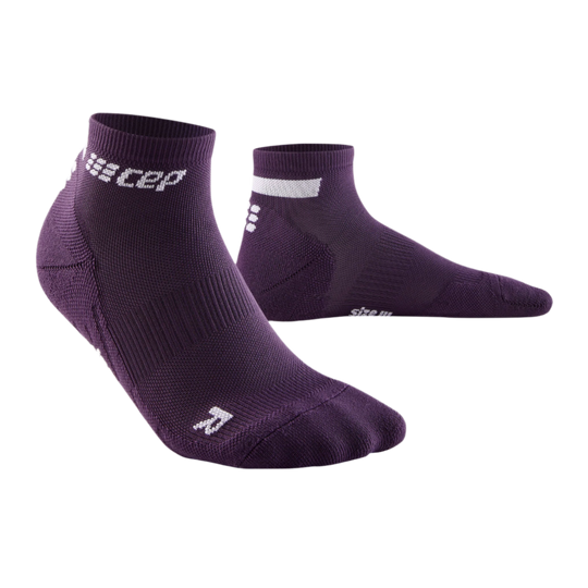 The Run Low Cut Socks 4.0, Women, Violet, Front View