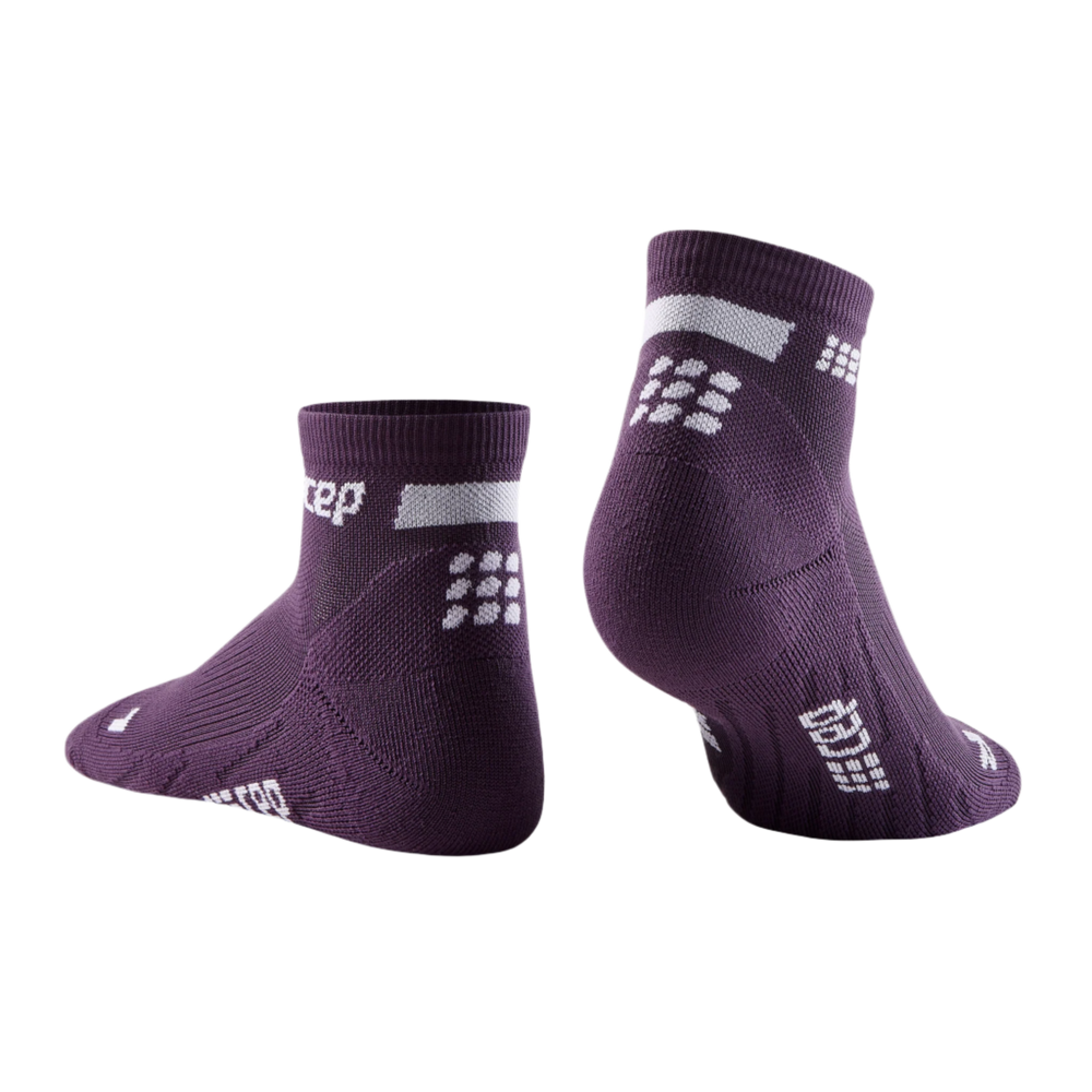 The Run Low Cut Socks 4.0, Women, Violet, Back View