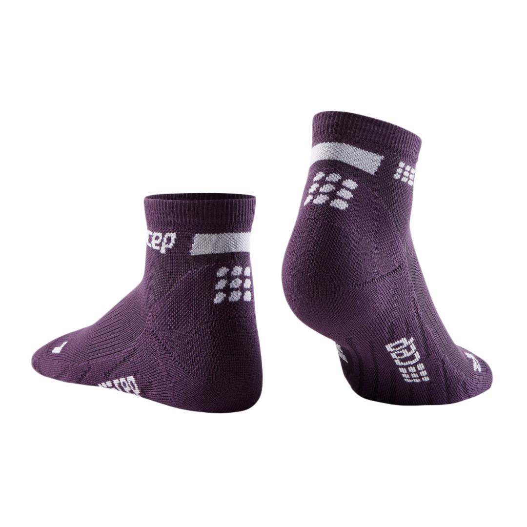 The Run Low Cut Socks 4.0, Women, Violet, Back View