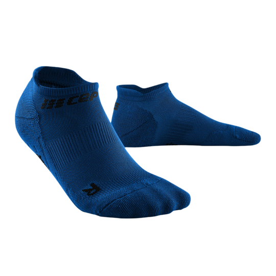 The Run No Show Socks 4.0, Men, Blue, Front View