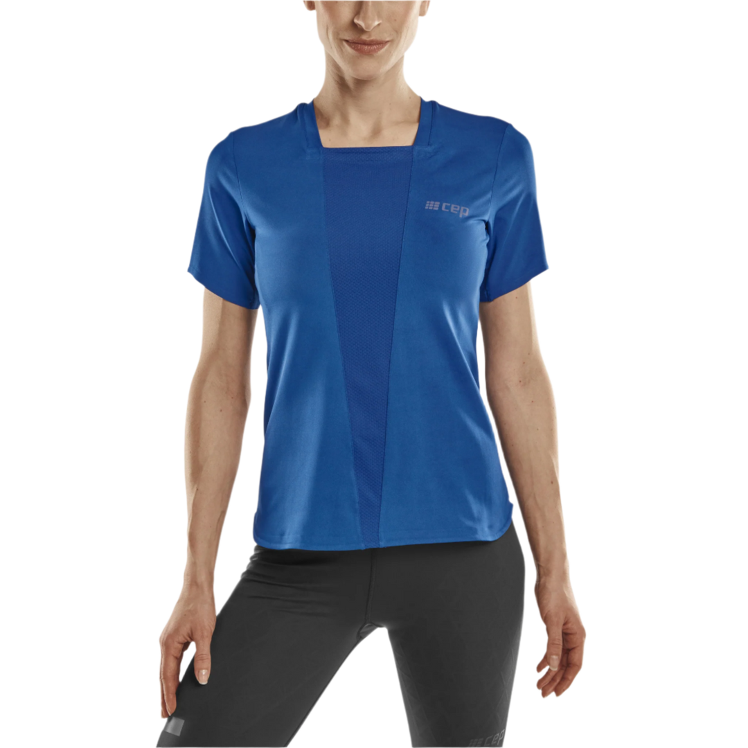 Run Short Sleeve Shirt 4.0, Women, Royal Blue