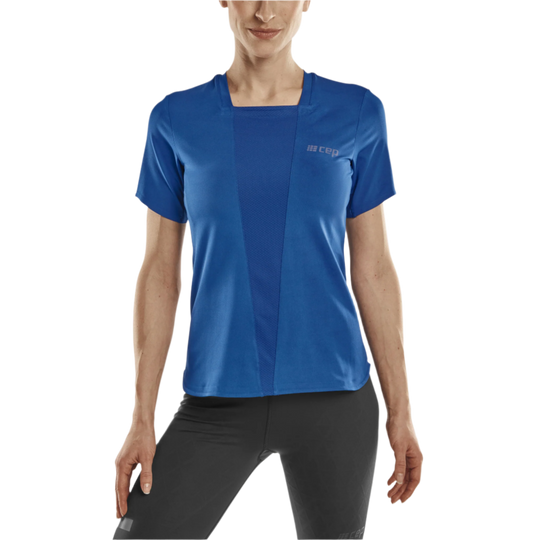 Run Short Sleeve Shirt 4.0, Women, Royal Blue