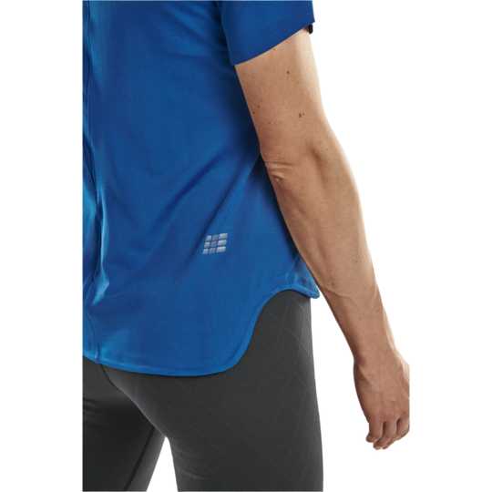 Run Short Sleeve Shirt 4.0, Women, Royal Blue, Details