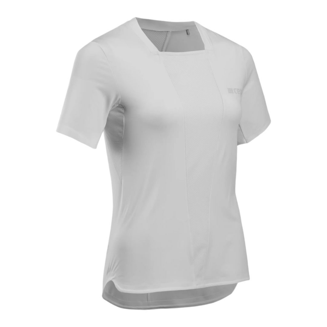 Run Short Sleeve Shirt 4.0, Women, White, Front View