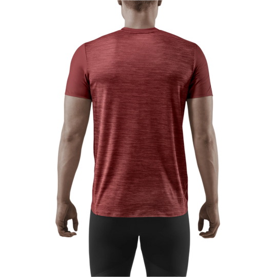 Run Shirt Short Sleeve, Men, Back View Model